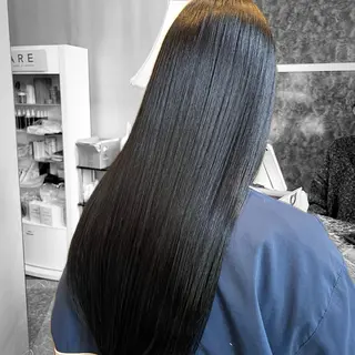 ロング 縮毛・酸性ストレート 特化のヘアスタイル