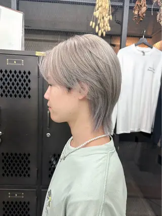 ミディアム カラー ヘアアレンジ メンズ メンズ特化 🦋KANOKO🦋のヘアスタイル
