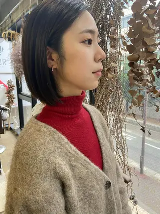 ショート カラー 松尾太樹 【pia】福岡美容室のヘアスタイル