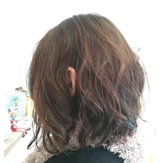 ミディアム パーマ Director金野 麻衣子のヘアスタイル