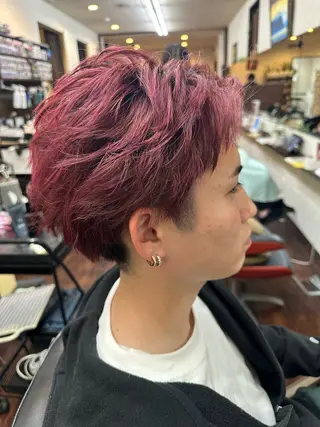 カラー メンズ 【AMAN】鈴木 晴紀のヘアスタイル