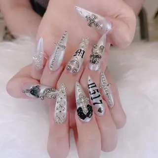 ネイル MoMoA Nail ネイル長さ出し専門店のネイルデザイン