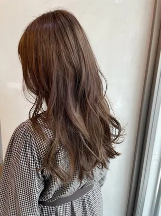 ロング カラー モデル募集中✨千野 詩緒里のヘアスタイル