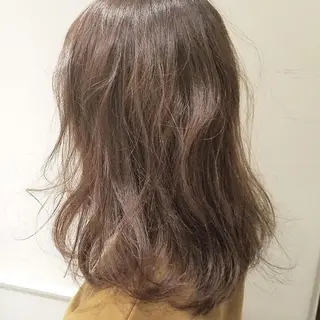 カラー 🙃 透明感カラー/ボブのヘアスタイル