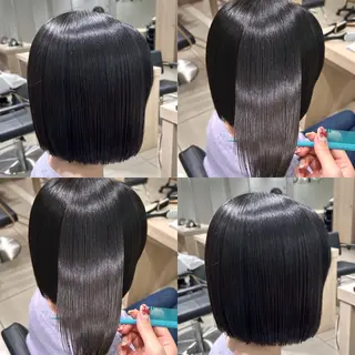 ショート 【🎀推しカラー × 艶髪】小池 雪奈のヘアスタイル