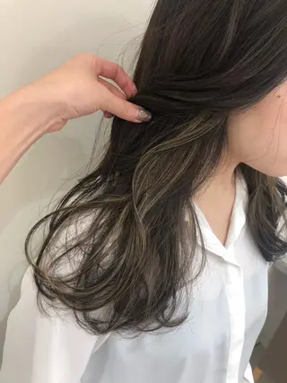 ロング カラー ヘアアレンジ marju銀座 マージュギンザのヘアスタイル