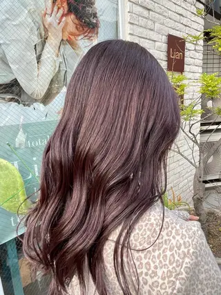 カラー 🩷ྀི暖色カラー 🫧ྀིススマゴチヨのヘアスタイル