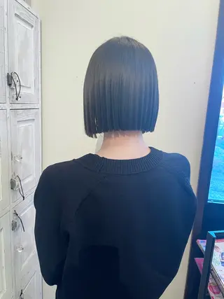 ショート ルプラボウ/中村潤菜 /ボブヘアのヘアスタイル