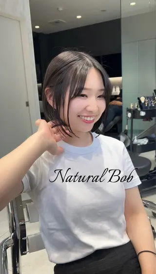 ショート HARUKI MINATO japan HIROSHIMA所属・轟 千夏のヘアスタイル