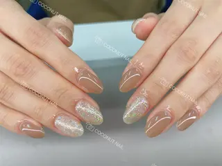 ネイル 神田 ココナッツのネイルデザイン
