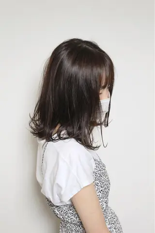 ミディアム カラー 土居 正季のヘアスタイル