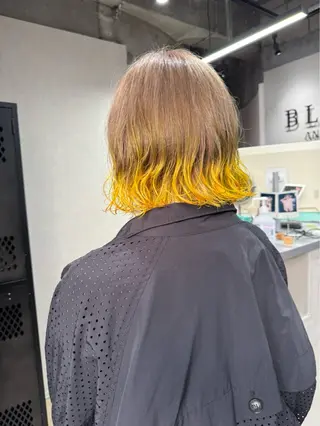 カラー ルシ🎨/ハイトーン デザイン/髪質改善のヘアスタイル