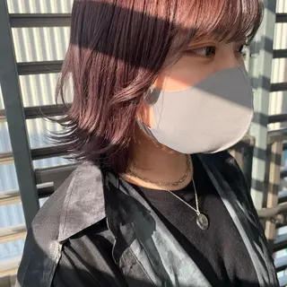 カラー AO所属・RISAKO 艶髪モテヘア🎀府中のヘアスタイル
