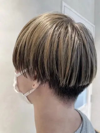 ショート カラー メンズ 【店長】 草間大輔のヘアスタイル