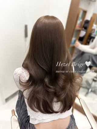 ロング ブリーチなしWカラー 🎀韓国ヘア/amiのヘアスタイル