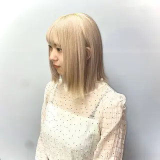 カラー 寺島 希乃佳のヘアスタイル