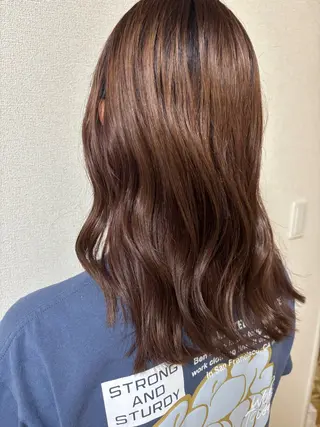 セミロング STROKE 玲菜のヘアスタイル