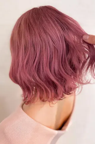 ミディアム カラー 🦋高瀬寛菜🦋 韓国/ブリーチのヘアスタイル