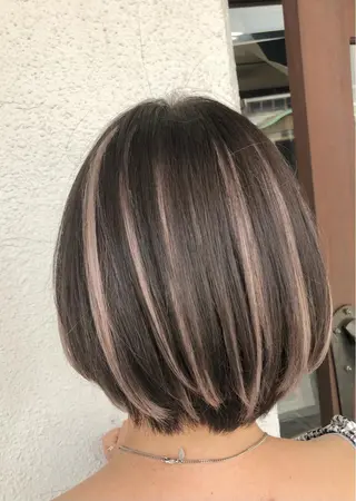 カラー ダブルスキルエクステ /羽エクステ白石宇由のヘアスタイル