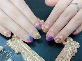 ネイル MiKi Nai池袋 長さだし得意のネイルデザイン