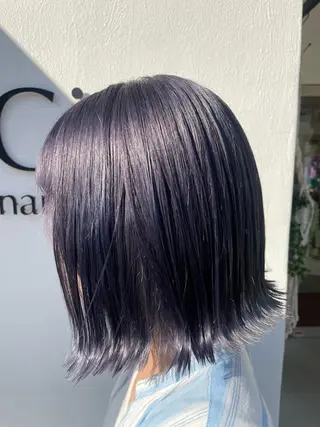 ショート カラー SARA古賀店 かすみ🐬🩵のヘアスタイル