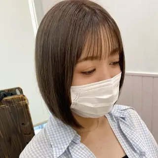 ショート カラー パーマ ヘアアレンジ メンズ キッズ ネイル マツエク・マツパ 横浜Bob美容師🤎 ERINAのヘアスタイル