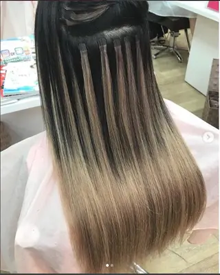 ロング カラコレなんば TOPstylistのヘアスタイル