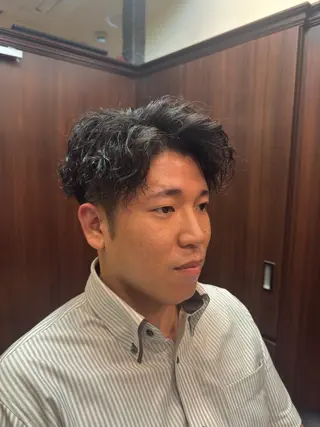 ミディアム 安形 秋のヘアスタイル