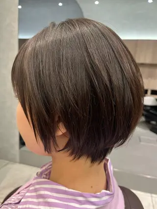 ショート LucksiMie ginza 明松のヘアスタイル