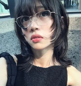 ミディアム 柚音 nero hairのヘアスタイル