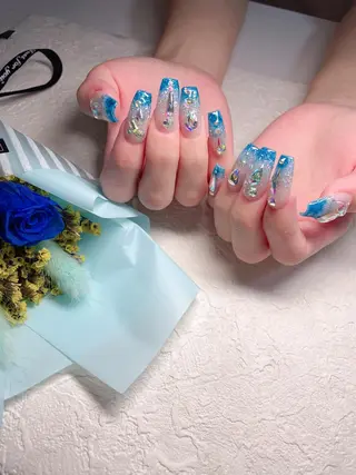 ネイル M🌷nail 長さだし専門店のネイルデザイン