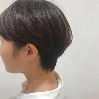 ショート 愛されヘア/ 暖色カラー/まいこのヘアスタイル