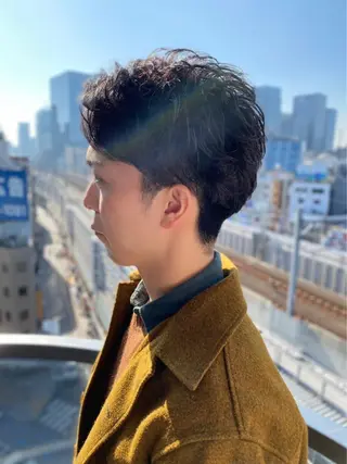 ショート メンズ 新宿駅近! 💈口コミ多数✨のヘアスタイル