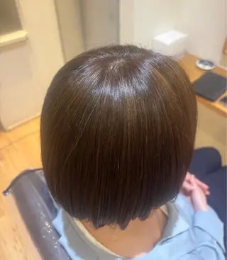 ミディアム カラー すなが/ハイライト モデル募集中のヘアスタイル