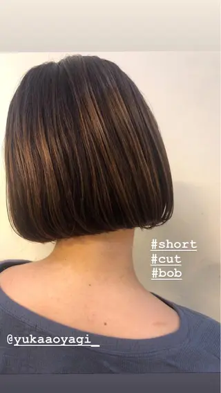 ショート AYAKA 下北沢suuのヘアスタイル