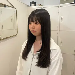 ロング カラー canon/レイヤー /透明感カラーのヘアスタイル