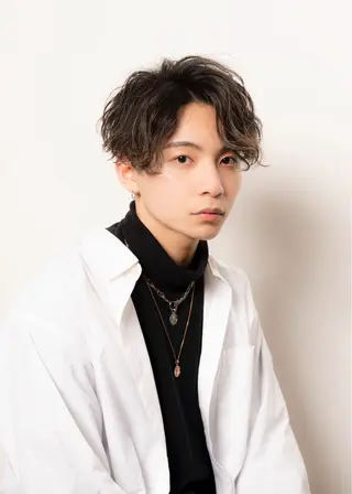 メンズ カノエ下関熊野店 /スタッフモデルのヘアスタイル