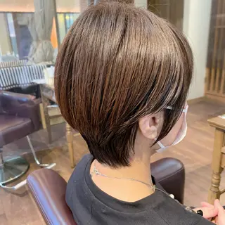 ショート カラー 🌿ヤマグチ ユウキ🌿のヘアスタイル