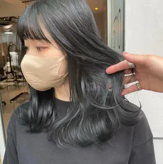 セミロング カラー ヘアアレンジ 🌹TikTok４万 ﾌｫﾛﾜｰ🌹AKIのヘアスタイル