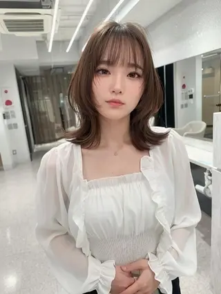 ロング ヘアアレンジ カラー 透明感爆モテカラー Hitoshiのヘアスタイル