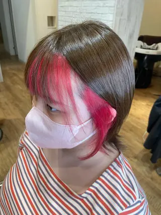 カラー MINDS LINO Reinaのヘアスタイル