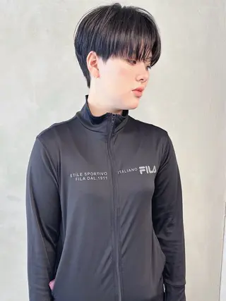 ショート 小顔ボブ/お悩み解決 /ボブパーマ/とういのヘアスタイル