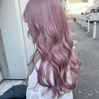 ロング カラー 曲がる縮毛矯正✨️ パーマ🌀 晃哉‎のヘアスタイル