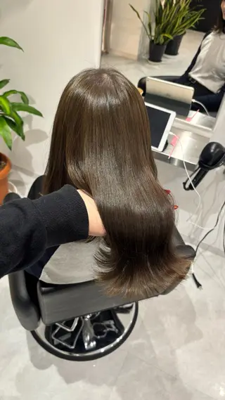 ミディアム カラー 🎀透明感× 赤み消し🎀正源のヘアスタイル