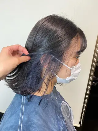 ショート カラー ブリーチカラー🫧 森　凪沙のヘアスタイル