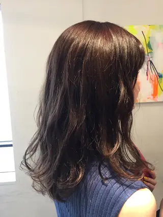 ミディアム カラー 💘透明感カラー💘 沖本 将宏のヘアスタイル