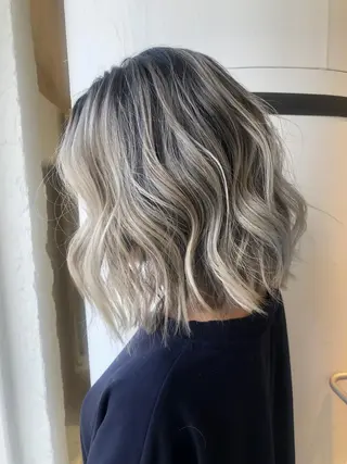 ミディアム カラー welring hair salonのヘアスタイル
