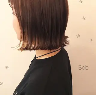 ミディアム 市川 千夏のヘアスタイル