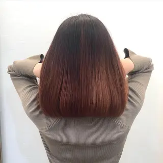 カラー ツノガイ エリのヘアスタイル