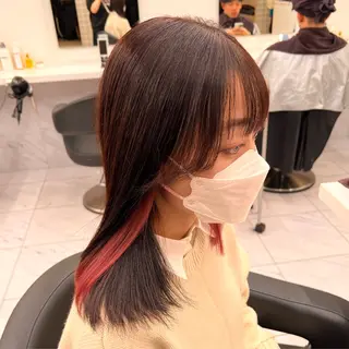 ミディアム カラー 💖札幌カラー 指名No.1💖玲奈のヘアスタイル